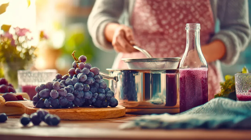 How to Make Grape Juice Without a Juicer: Simple Home Methods 1 Making grape juice without a juicer